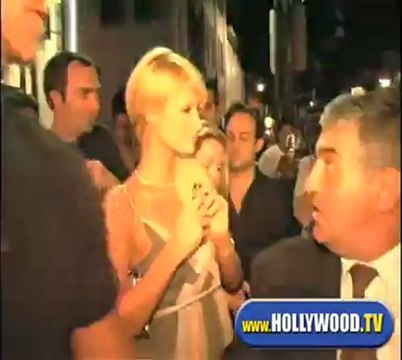 Paris Hilton out at Night Club Vice in Hollywood California