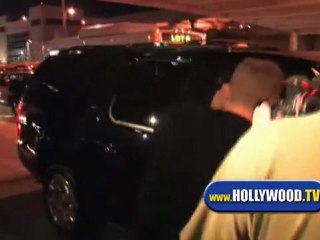 Nicole Richie Arrives at LAX