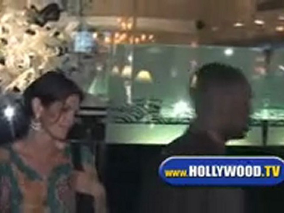 Cindy Crawford Leaving Mr Chow