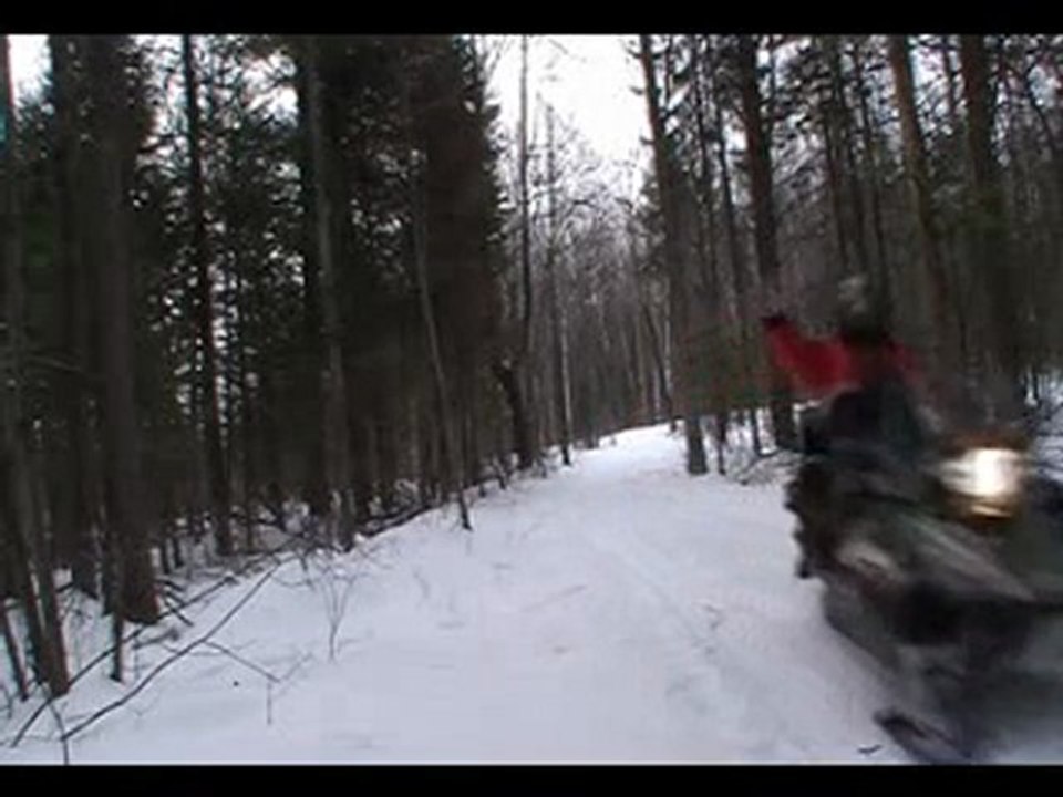 ma balade en moto neige du 14 fevrier 2012