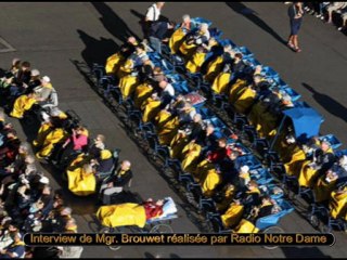 Interview de Mgr. Brouwet, évêque de Tarbes et Lourdes, le 13 février 2012.