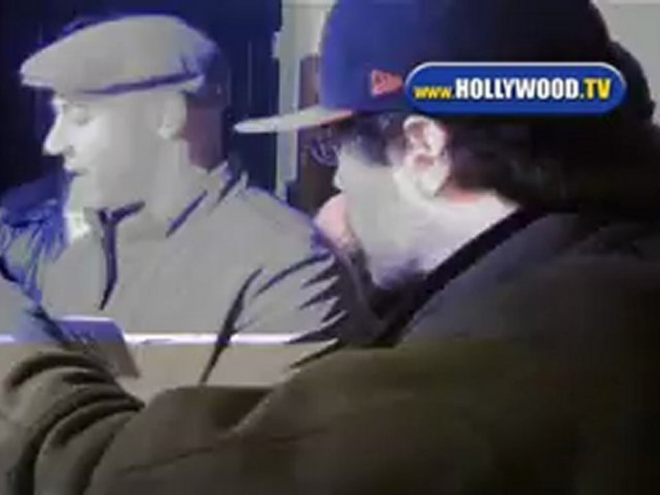 Vin Diesel All Smiles At Villa West