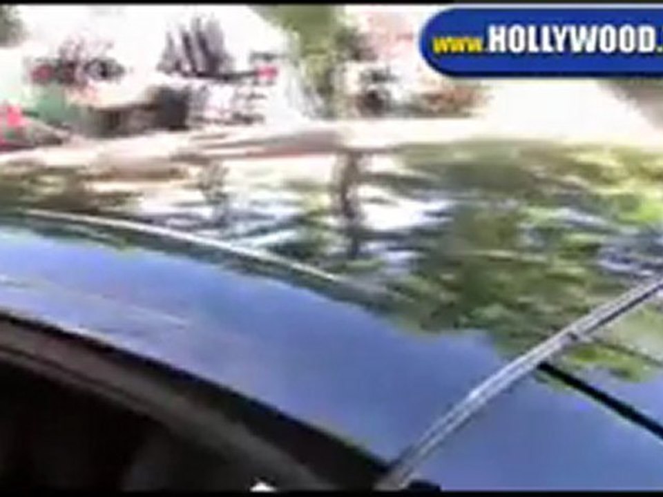 Britney Spears and Adnan Driving around Los Angeles.