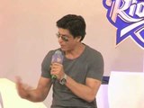 Shahrukh Khan & Juhi Chawla New Look Launch Of 'Kolkata Knight Riders'