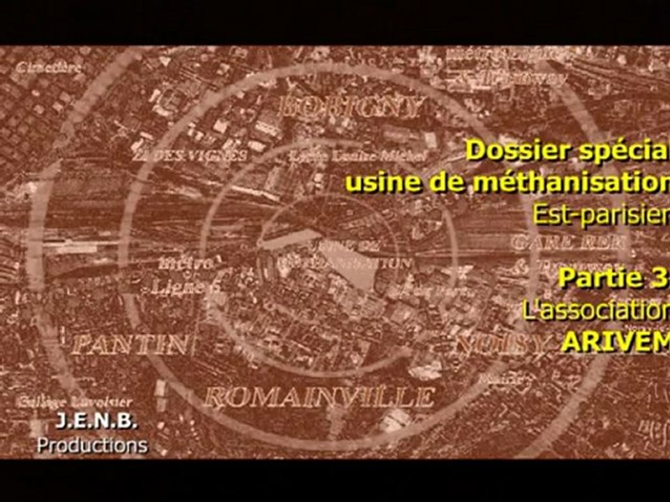 Usine méthanisation Romainville Noisy-le-Sec (partie 3 : ARIVEM)