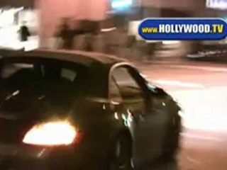 Matthew Perry Leaving Villa...