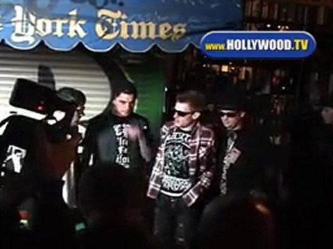 Benji Madden and Joel Madden At DCMA Collection Event.