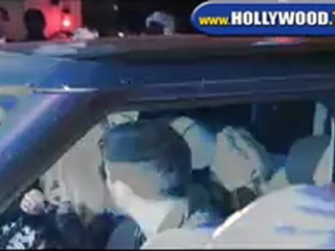 Nicky Hilton Leaves Villa.