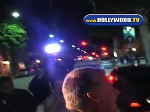 Joe Simpson Eats With Pete Wentz At Mr.Chows