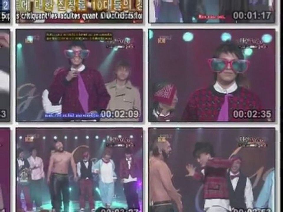 [Fr subs] -Clip- Big Bang - Mode des année 70-80 (2007.02.18) (N-Ns)