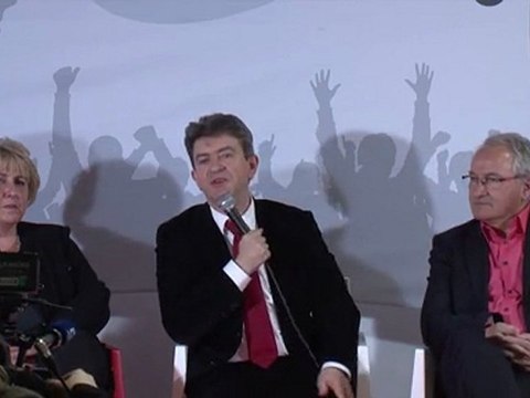 Jean-Luc Mélenchon- Conférence de presse – Langues régionales - 8 février 2012 – Montpellier (34)