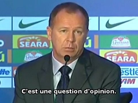 Kaka n'a pas convaincu le sélectionneur du Brésil