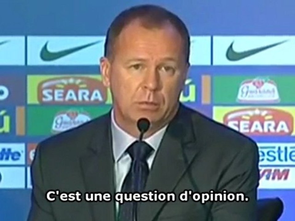 Kaka n'a pas convaincu le sélectionneur du Brésil