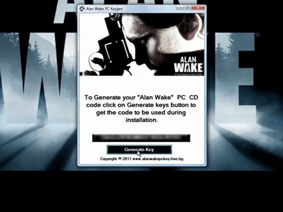 Alan Wake video game free download + keygen  crack