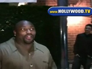 "DWTS" Warren Sapp Leaves Mr Chow.