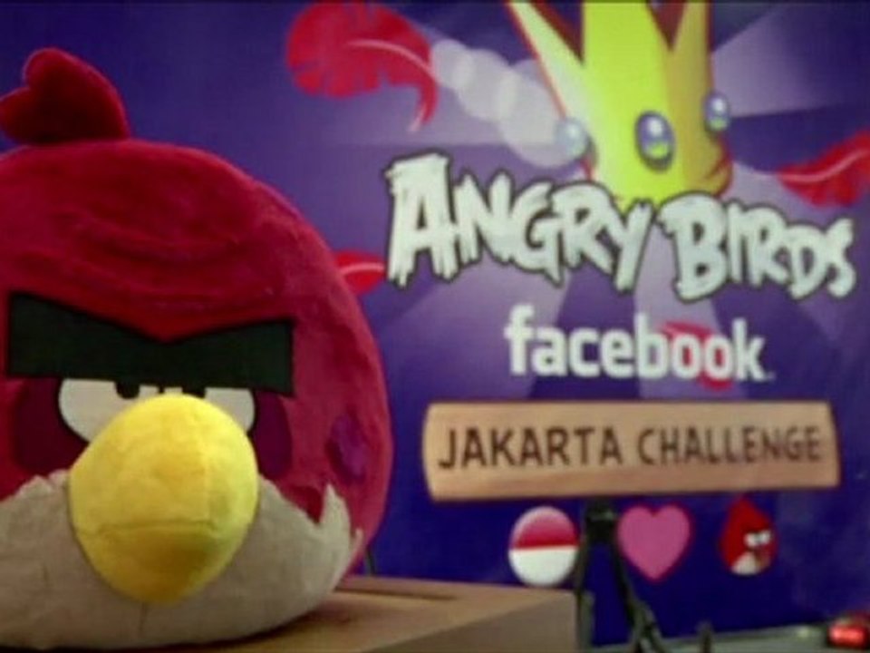 Le jeu à succès "Angry Bird" à la conquête de Facebook