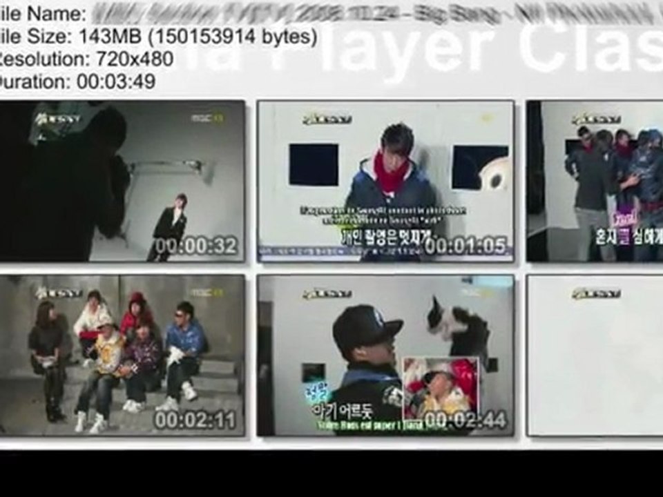 [Fr subs] -tv- Big Bang - NII Photoshoot (2008.10.24) (N-Ns)