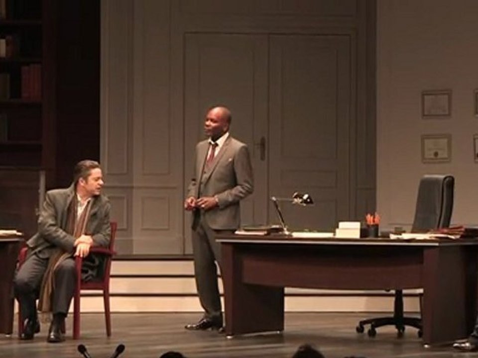 Race à la Comédie des Champs Elysées, avec Yvan Attal