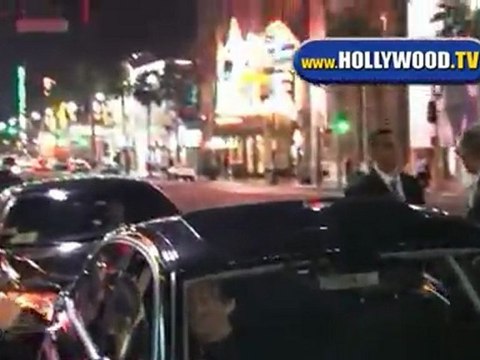 Costas Mandylor Leaves SAW V Premiere in Hollywood.