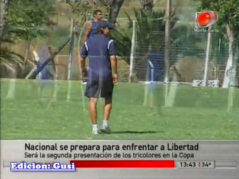 Nacional se prepara para enfrentar a libertad