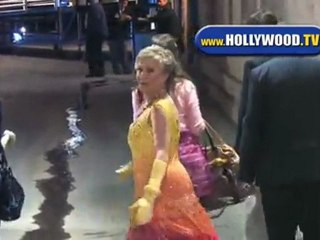 EXCLUSIVE:Cloris Leachman Spotted after being kicked off DWTS