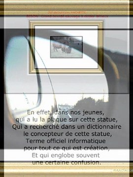 ©SCULPTURES POEME THOMAS ANDRE PHOTOS&PHOTOS-PEINTURES MARTINE ANCIAUX©TELEVISION