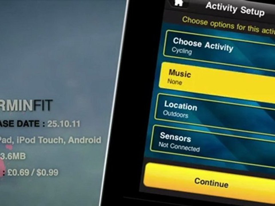 Garmin FIT iPhone / Android bike computer app