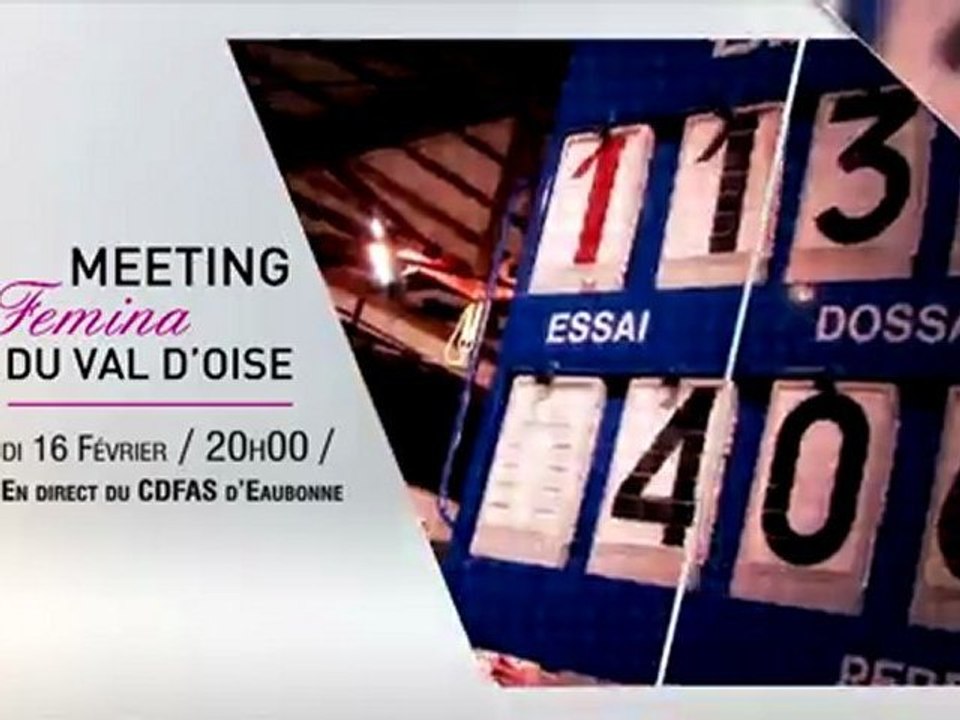 Bande annonce Meeting Fémina CDFAS 2012