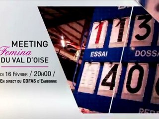 Bande annonce Meeting Fémina CDFAS 2012
