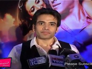 Handsome Tushar Kapoor Speaks About Jitendra's Dance At Music Launch Of Movie "Chaar Din Ki Chandni"