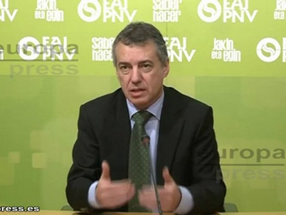 Urkullu a Basagoiti: "No a pactos cerrados"