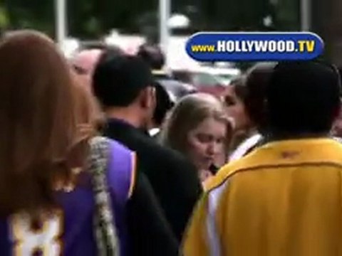 Patrick Swayze Spotted @ The Staples Center.