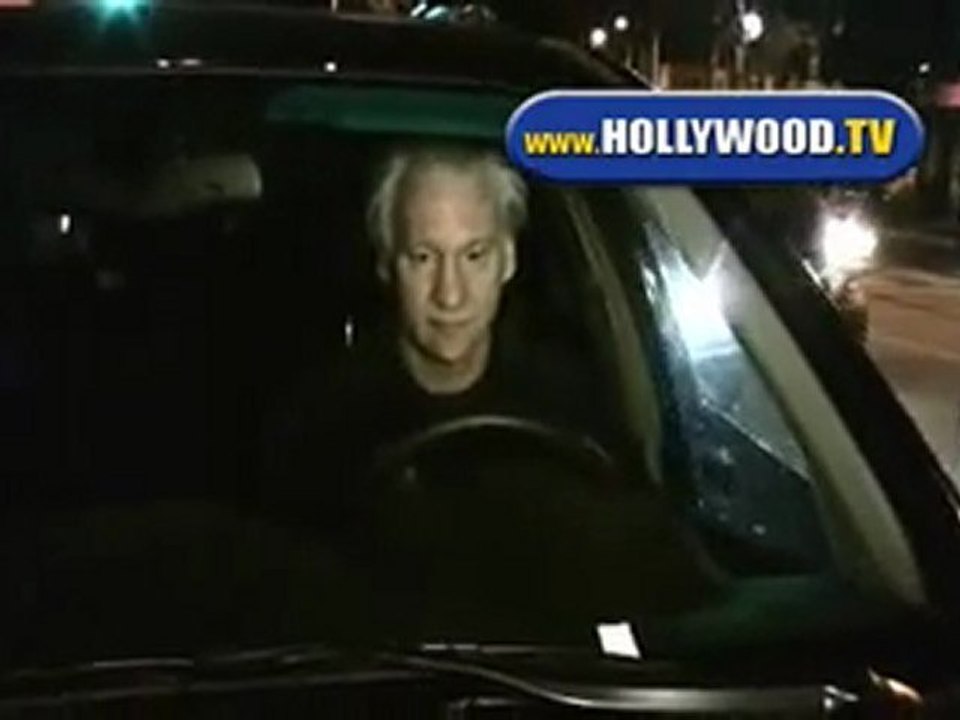 Bill Maher Leaves Villa