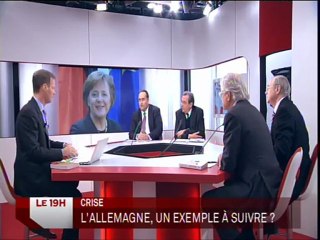 Roland Ries au 19h de Public Sénat le 7 février 2012 : débat sur le modèle allemand