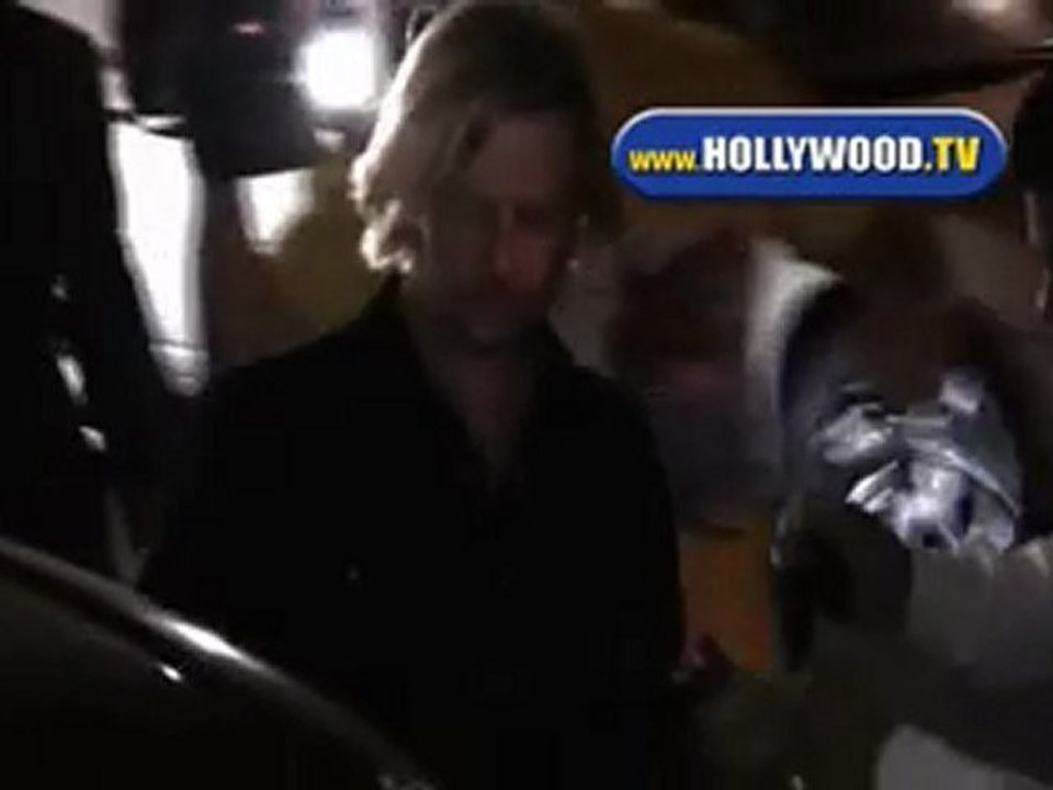 David Spade Has Dinner At STK