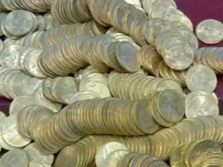 500 pièces d'or dans le plafond! (Les Riceys)