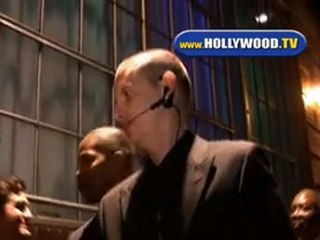 Jamie Foxx Attends Obama's Speech In Denver