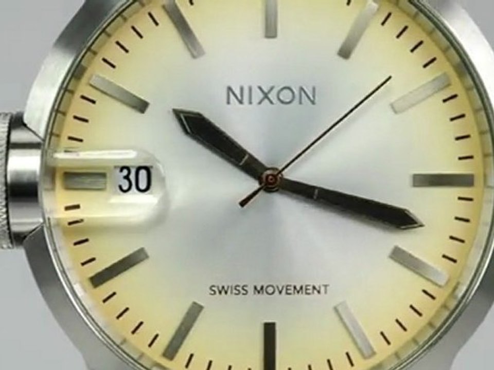 Nixon The Chronicle Cream Saatler
