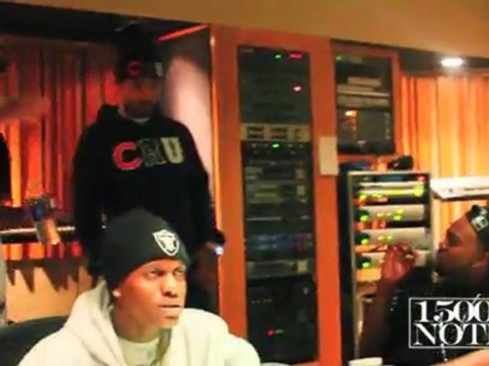 1500 Or Nothin Presents "In the Studio" with Larrance Dopson & Nipsey Hussle Pt.1