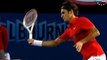 Australian Open 2012 - 1 st Round - Roger Federer Has Decided To Show Off His Skills (HD)