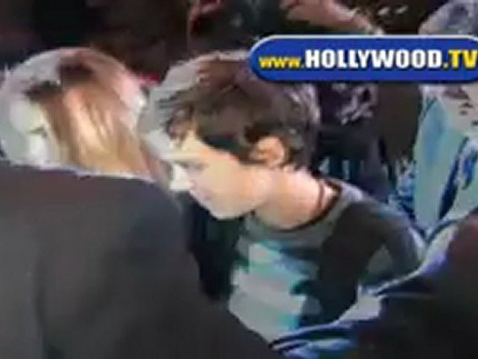 Lindsay Lohan and Sam Leave Il Cielo in  Beverly Hills.