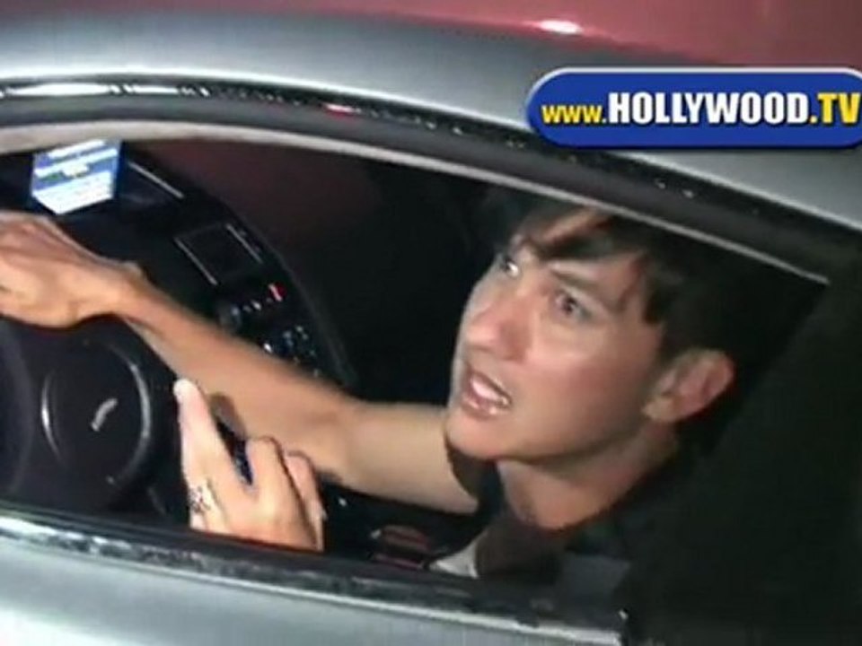 Bobby Trendy Talks to Paps in West Hollywood.