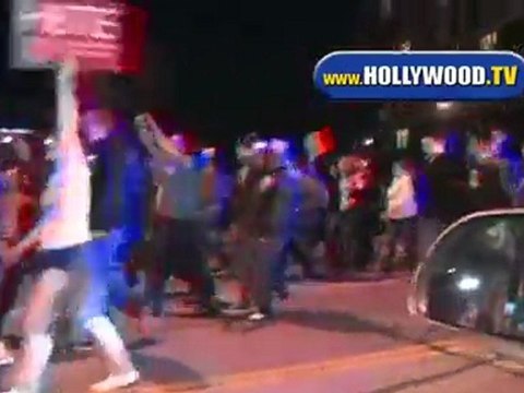 Prop 8 Protest on Sunset Blvd.