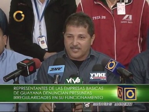 Trabajadores en Guayana reportan irregularidades