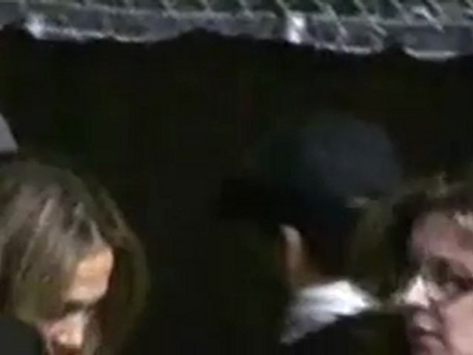 Jennifer Lopez outside of Madonna's concert in LA