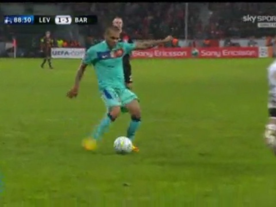 Messi's goal vs. Leverkusen