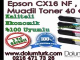 Epson Toner Dolumu , Epson CX16NF Toner Dolumu , Epson Muadil Toner