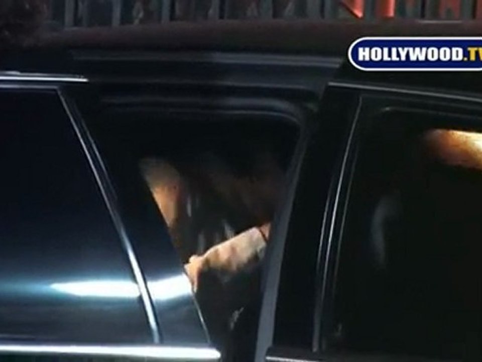 EXCLUSIVE: Alan Rickman And Wife Leave "Nobel Son" Premiere.