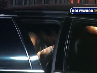 EXCLUSIVE: Alan Rickman And Wife Leave "Nobel Son" Premiere.