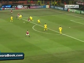 هدف الميلان الثالث فى آرسنال بتعليق رؤوف خليف